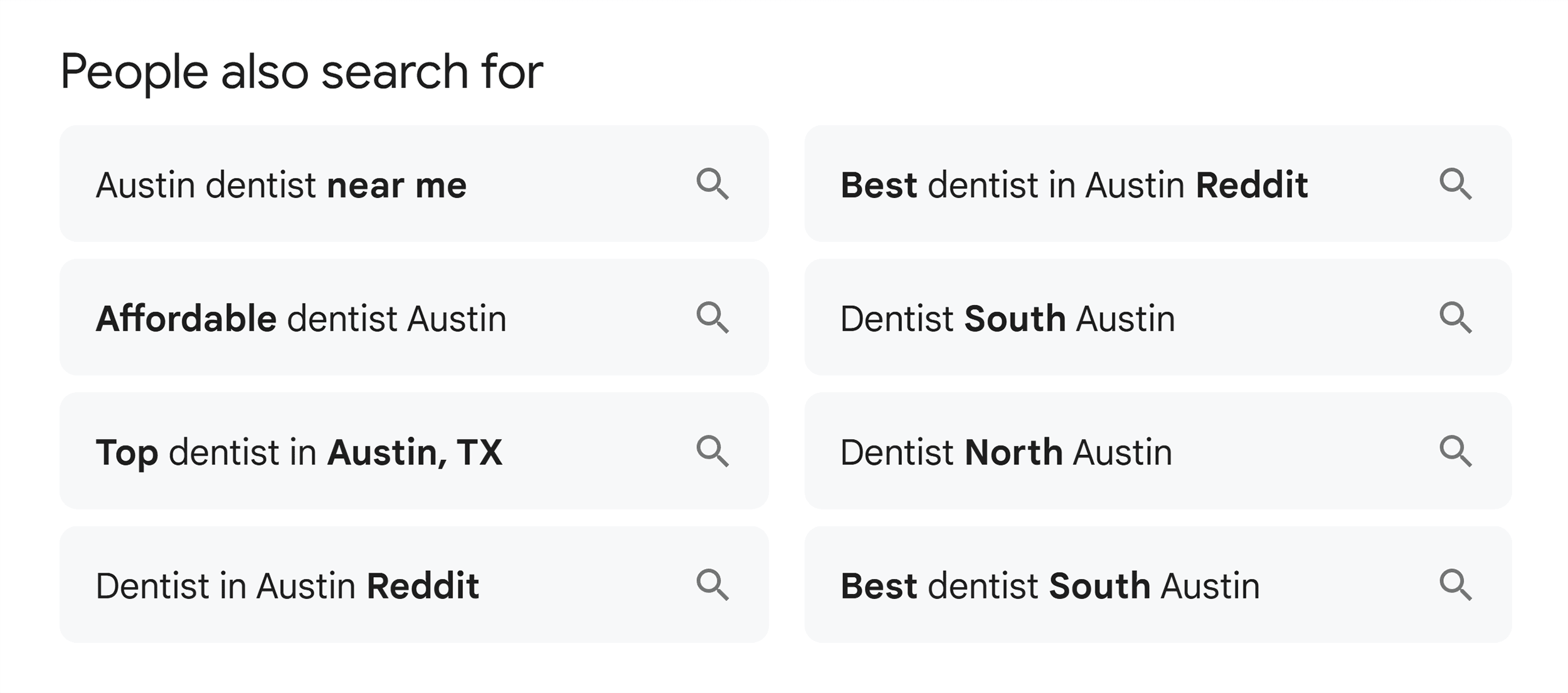 People also search for – Dentist in Austin