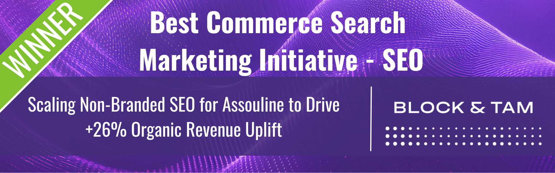 Best Commerce Search Marketing Initiative Seo Search Engine Land Awards 2025